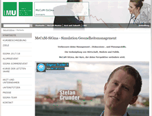 Tablet Screenshot of mecum-sigma.de